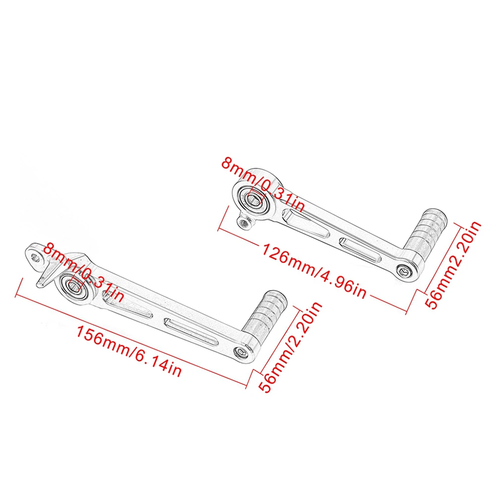 Xe Máy Phụ Kiện Cho DUKE KTM 390 250 125 125 250 2017 2018 DUKE 390 2017-2019 CNC Phanh Chân lever & Bánh Răng Chuyển Lever