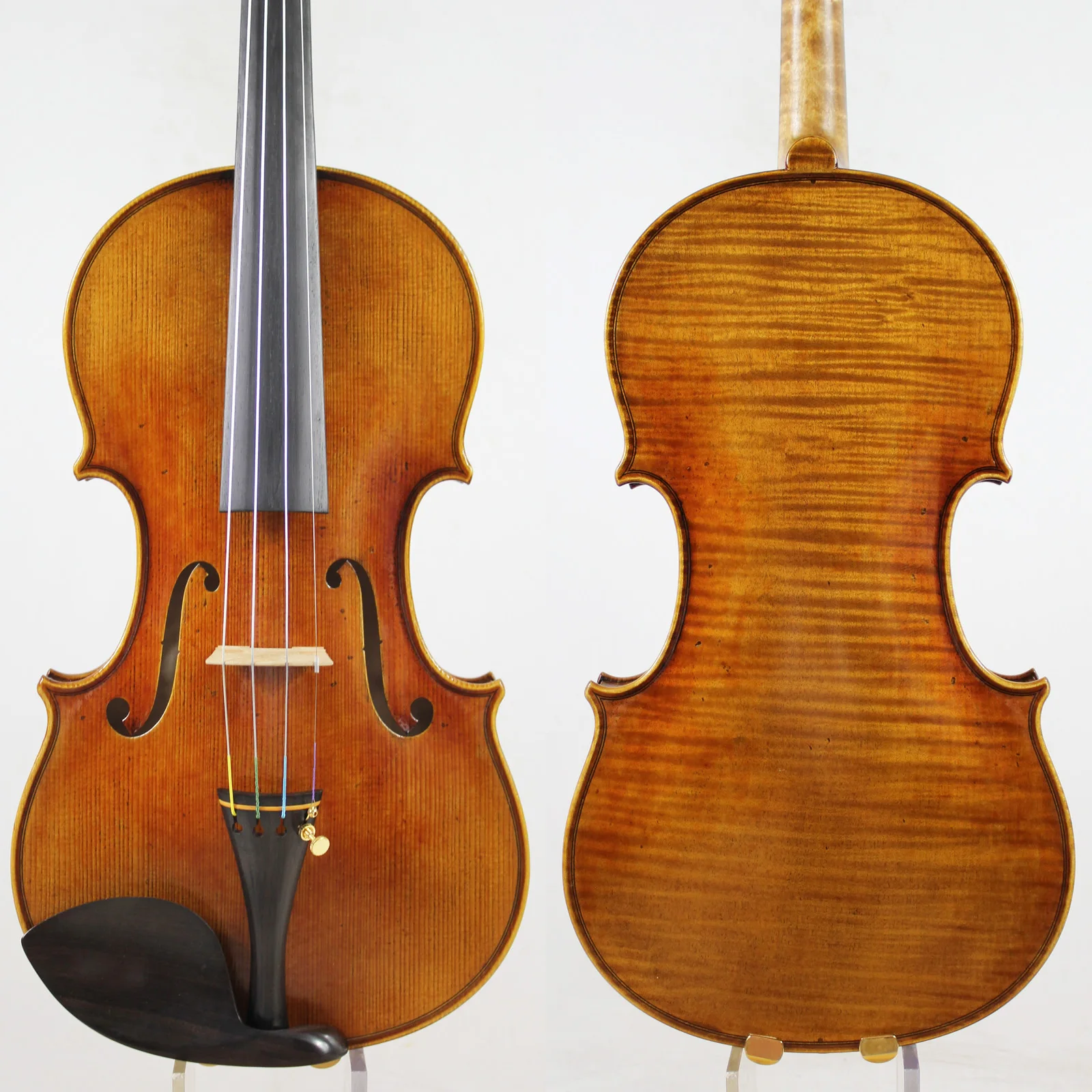 

Master Violin 4/4!European Wood! Antonio Stradivari Copy! Handmade Violin,Strong And Deep Tone!Free Shipping!