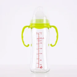 Baby Bottle Grip Handle Wide Caliber Milk Bottle Handle for Pigeon Feeding Bottle Accessories Dropshipping