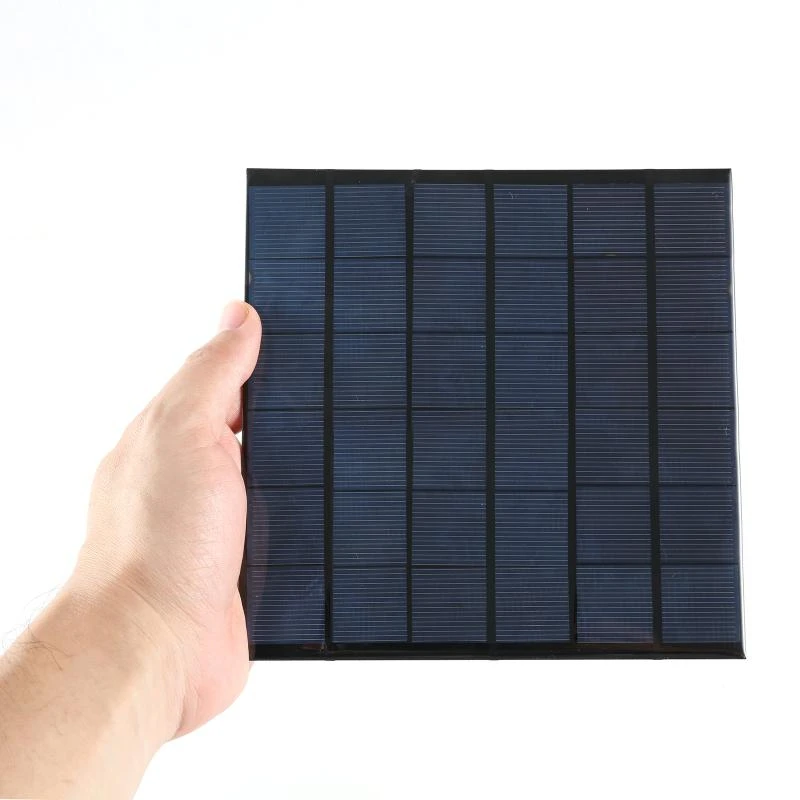 6V 9V 18V Solar Panel Wired Mini Solar System DIY For Battery Cell Phone Charger 2W 3W 4.5W 6W 10W Solar Cells