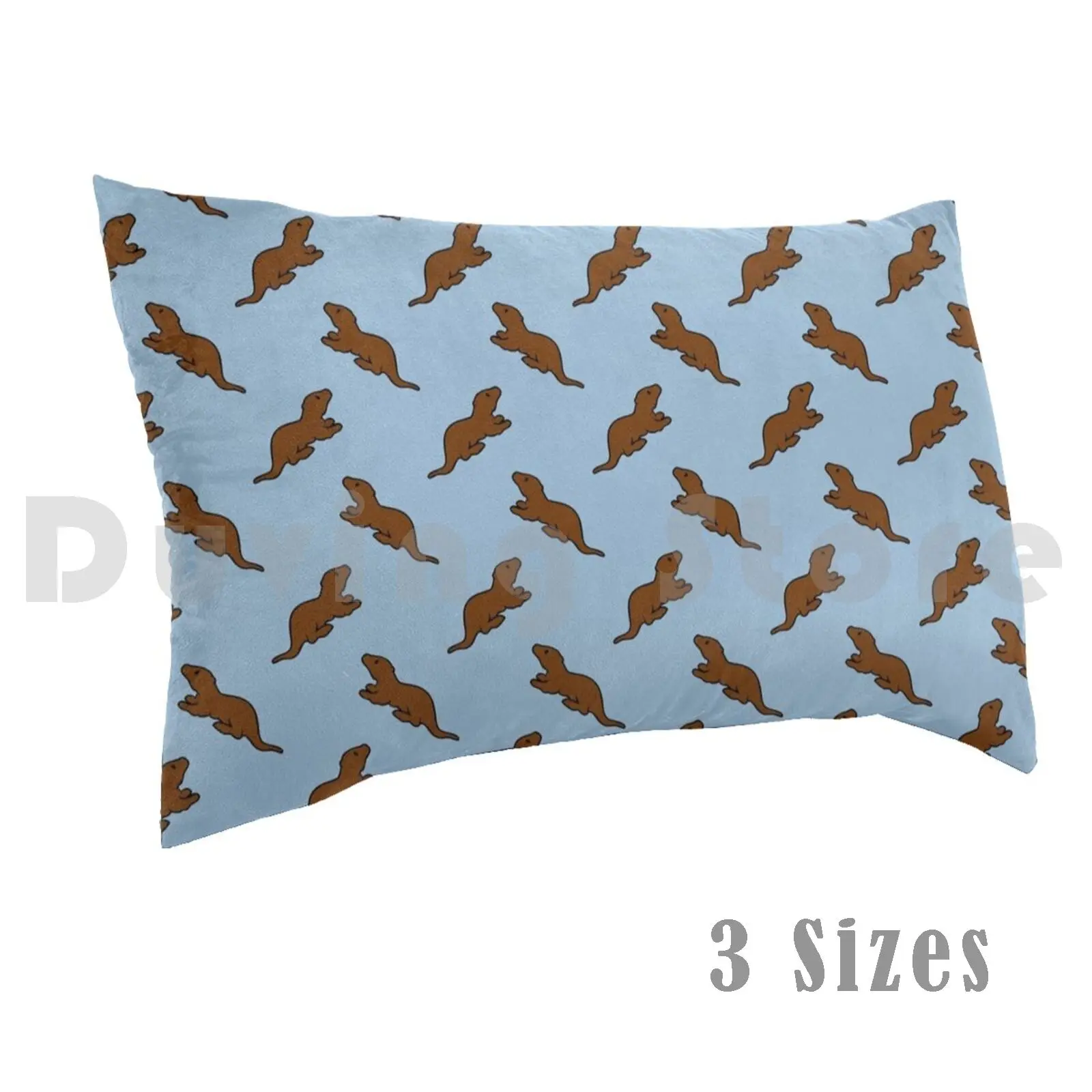 Cute Otter PatternPillow case Otters Otter Pattern Patterns Water Tarka River Ocean Sea Monterey Bay