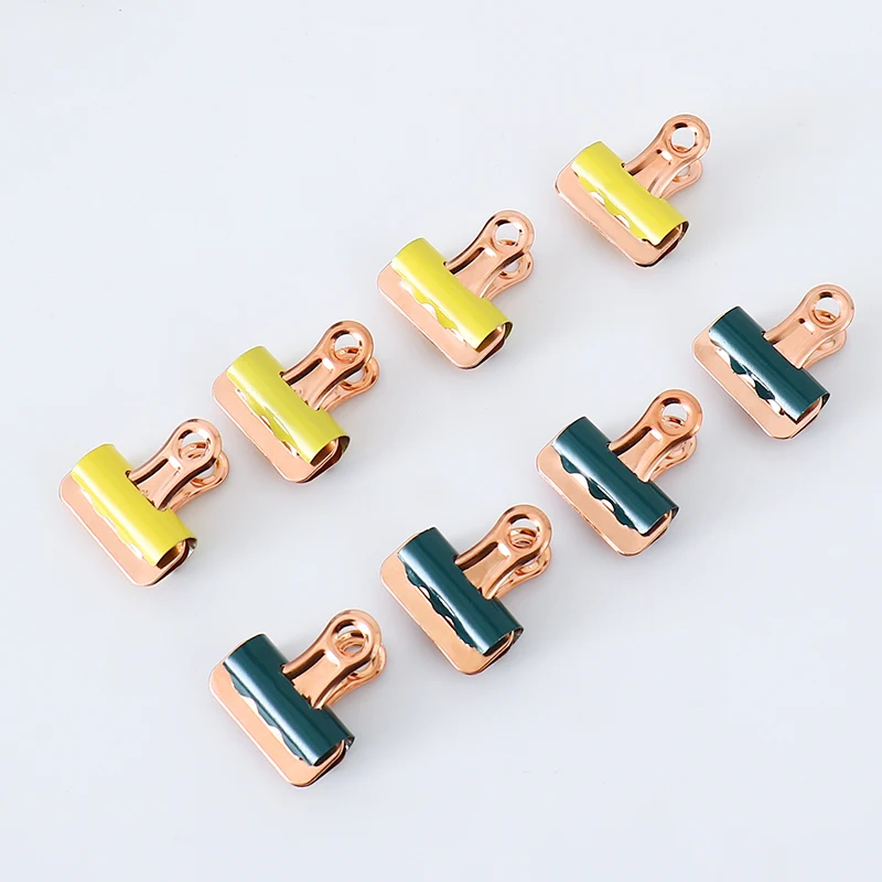 

6pcs 32mm Metal Bulldog Grip Clips Food Bag Sealing Clamp File Ticket Binder Photo Money Organizer Kitchen Office School H0505