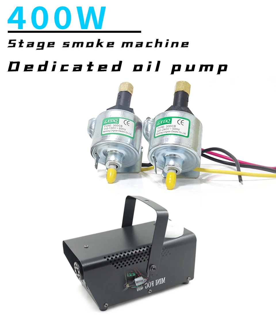 30DCB 18W Gerade Öl Pumpe 400w 600w 900w Nebel Maschine Zubehör Sucker Rod Pumpen Elektromagnetische pumpe Für Rauch Maschine – Detail 1