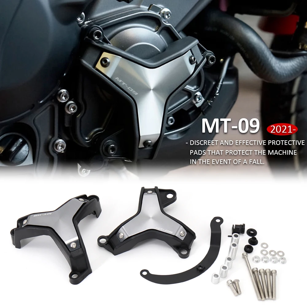 MT-09/Tracer 9 GT NEW Motorcycle Parts Side Engine Guard Protection Cover Protective Sliders Crash Pad Protector For YAMAHA MT09