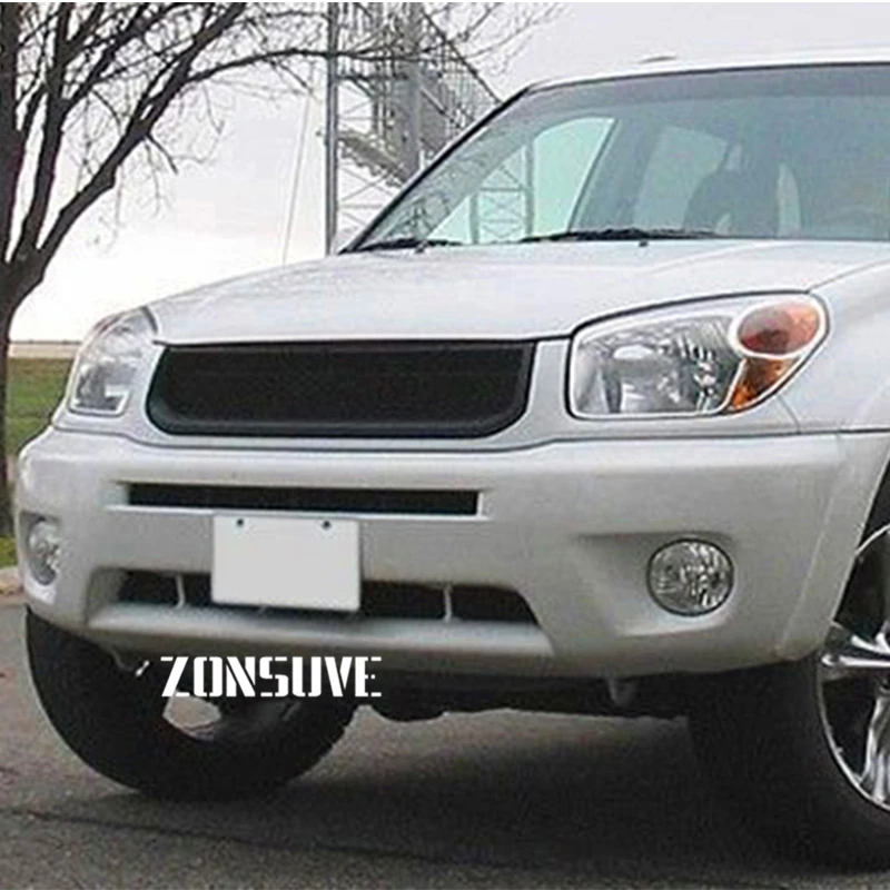 For Toyota RAV4 2004 2005 Year Refitt Front Center Racing Grille Cover Accessorie Body Kit