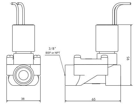 صمام الملف اللولبي للري ذو التدفق المنخفض ، DC12V24VAC24V220V ، 6-24V ، 3 نقاط ، 6 نقاط ، 1 بوصة