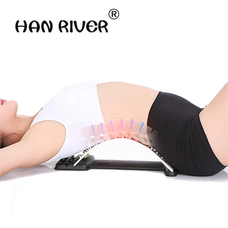 

HANRIVER Lumbar disc highlights the tractor waist backache massaging Home stretch orthotics Cushion the back of the spine