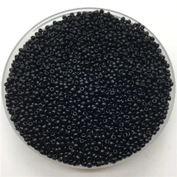 2mm 3mm 4mm Black Charm Czech Glass Seed Beads DIY Bracelet Necklace For Jewelry Making DIY Accessories