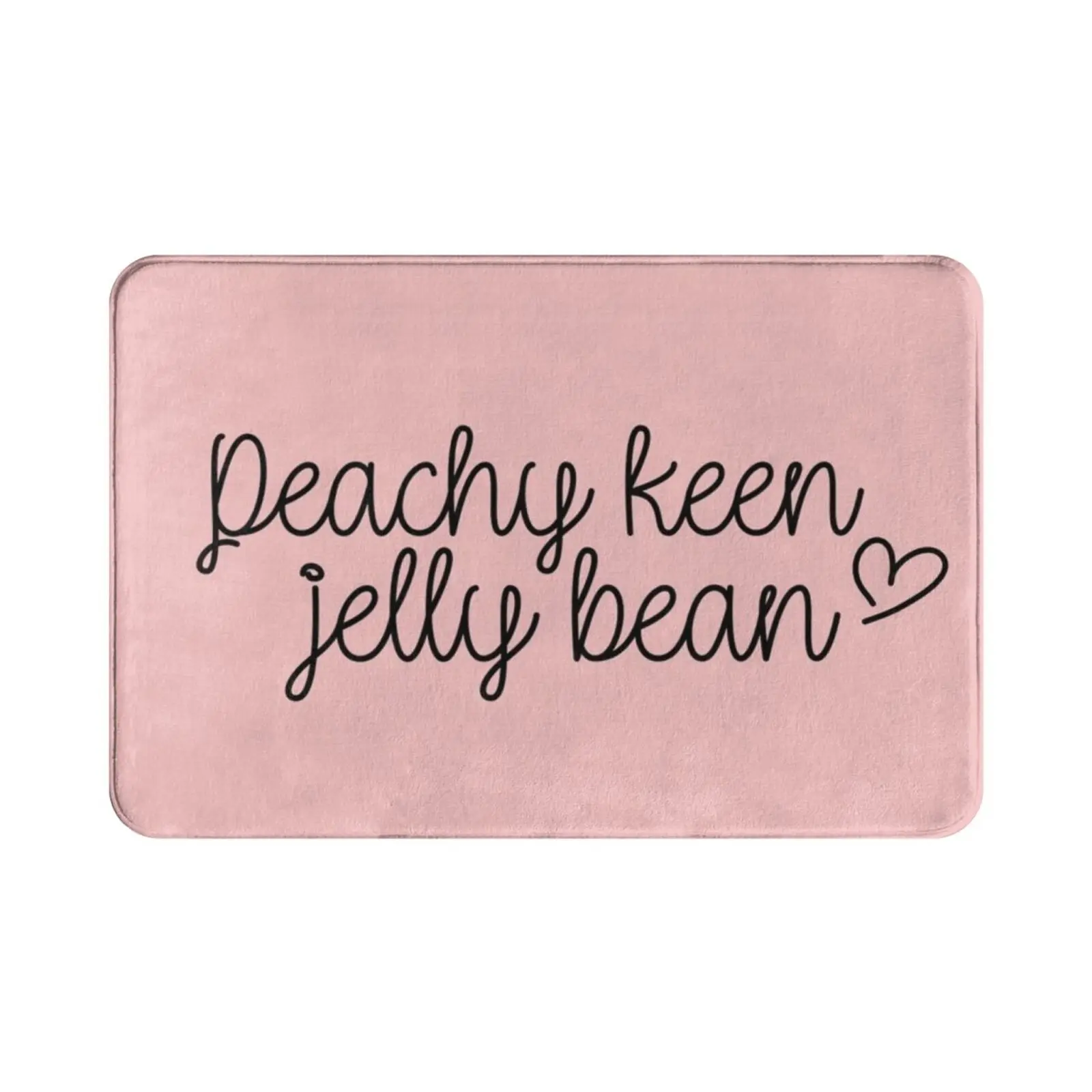 Peachy Jelly Bean Carpet Mat Rug Cushion Soft Grease Rizzo Stockard Channing Danny Sandy Girl Power Squad Goals Girl