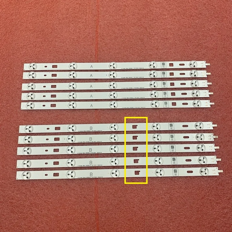 10pcs/set 5LED 377mm LED backlight strip for SONY KDL-40R355B KDL-40R485A KDL-40353C