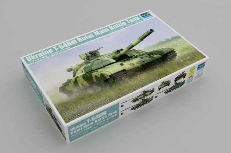 

Trumpeter 09592 1:35 Scale Ukraine T-64BM Bulat Main Battle Tank Model Kit