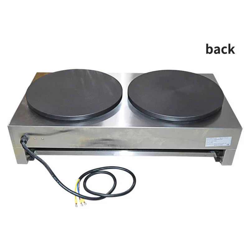 FYA-2/2.R Electric 400mm double pan Crepe Maker Commerical pancake baking machine