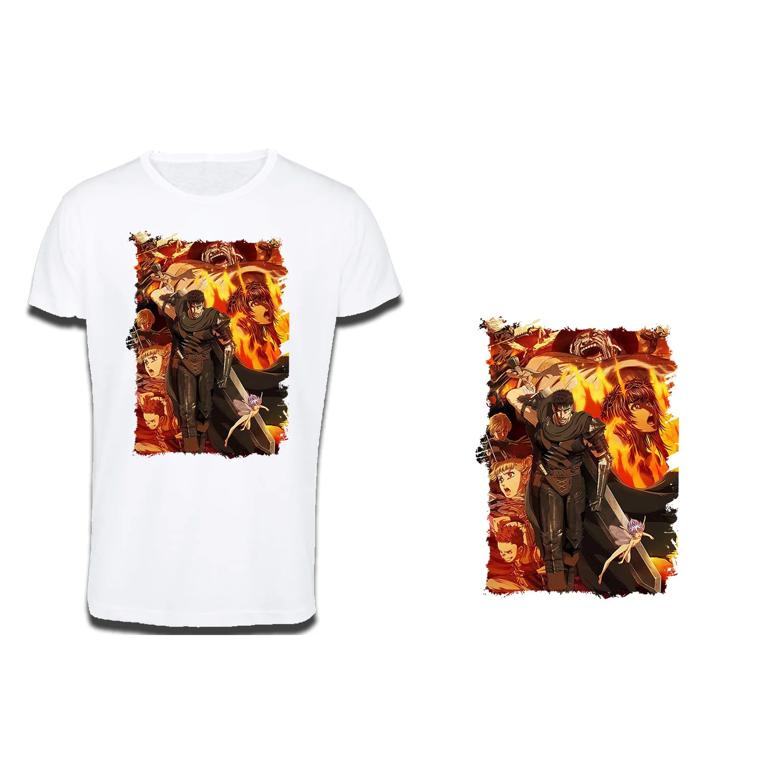 T-SHIRT cotton touch A3 ANIME BERSERK cotton touch T-shirt