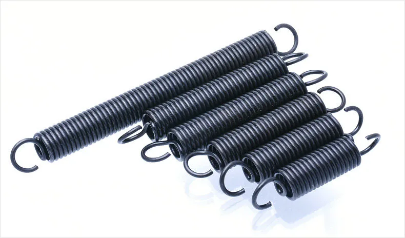 10 Ressorts De Traction Avec Crochets - Fil 0,8 Mm, Diamètre 5 Mm, Longueur 20 Mm, Force 2,1 Kg - Pour Bricolage, Mécanique