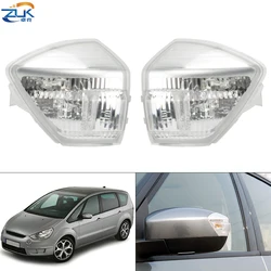 Car Accessories Rearview Turn Signal Light Side Mirror Lamp For Ford S-MAX Galaxy 2006-2015 C-MAX 2011-2015 KUGA ESCAPE 2008