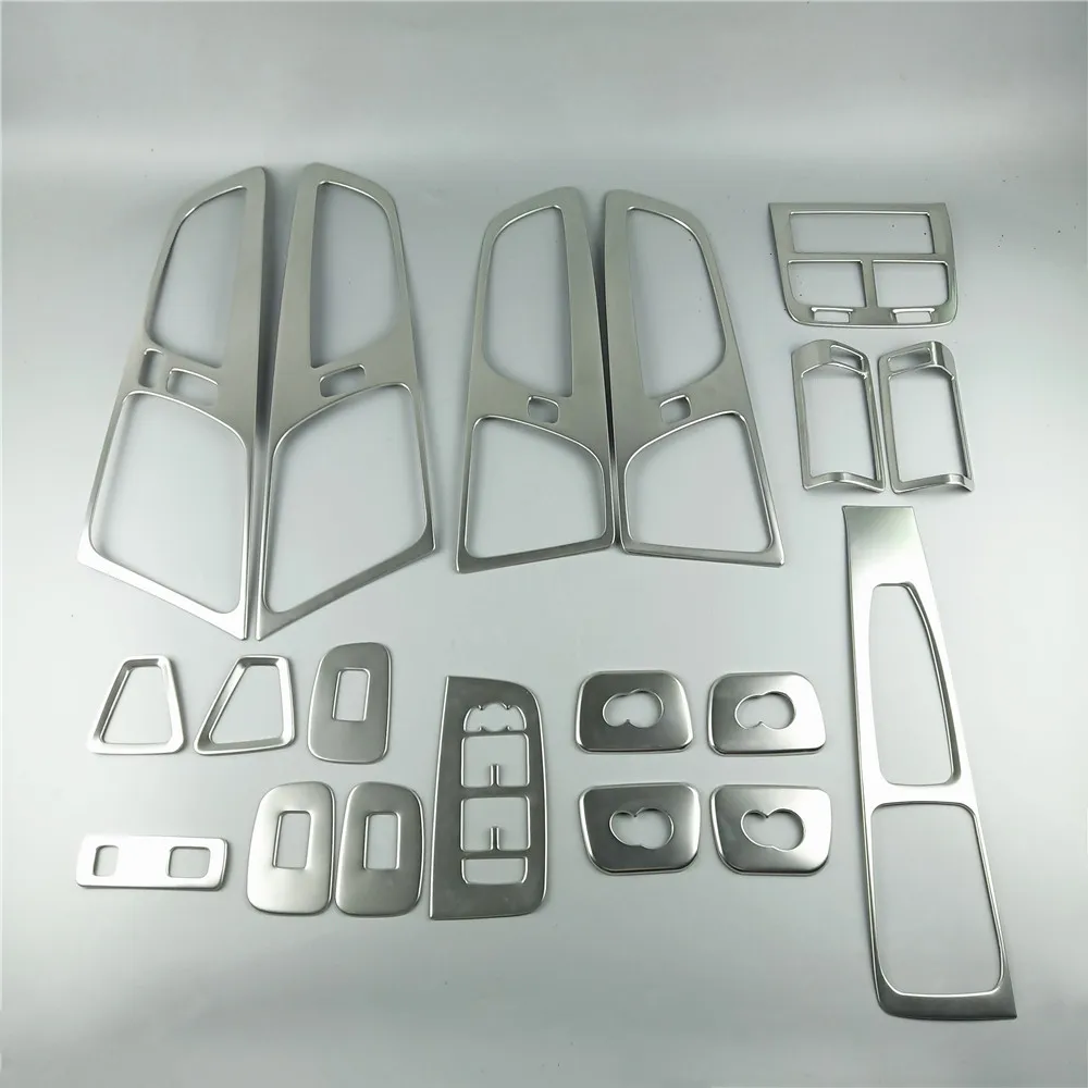 

Car Contral Audio Speaker Frame Air Outlet Cover Trim For Volvo XC60 2018 Door Handle Window Glass Switch Frame Decor Strips