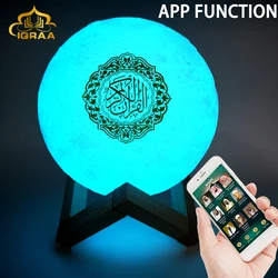 New APP Quran Bluetooth Speakers Colorful Remote Control Small Moonlight LED Night Light