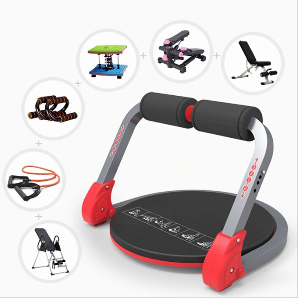 Sit Up Assistant Workout Machine Abdominal Bench Machine Home Workout Belly Board Math Multifunction Muscle Training Exerciser