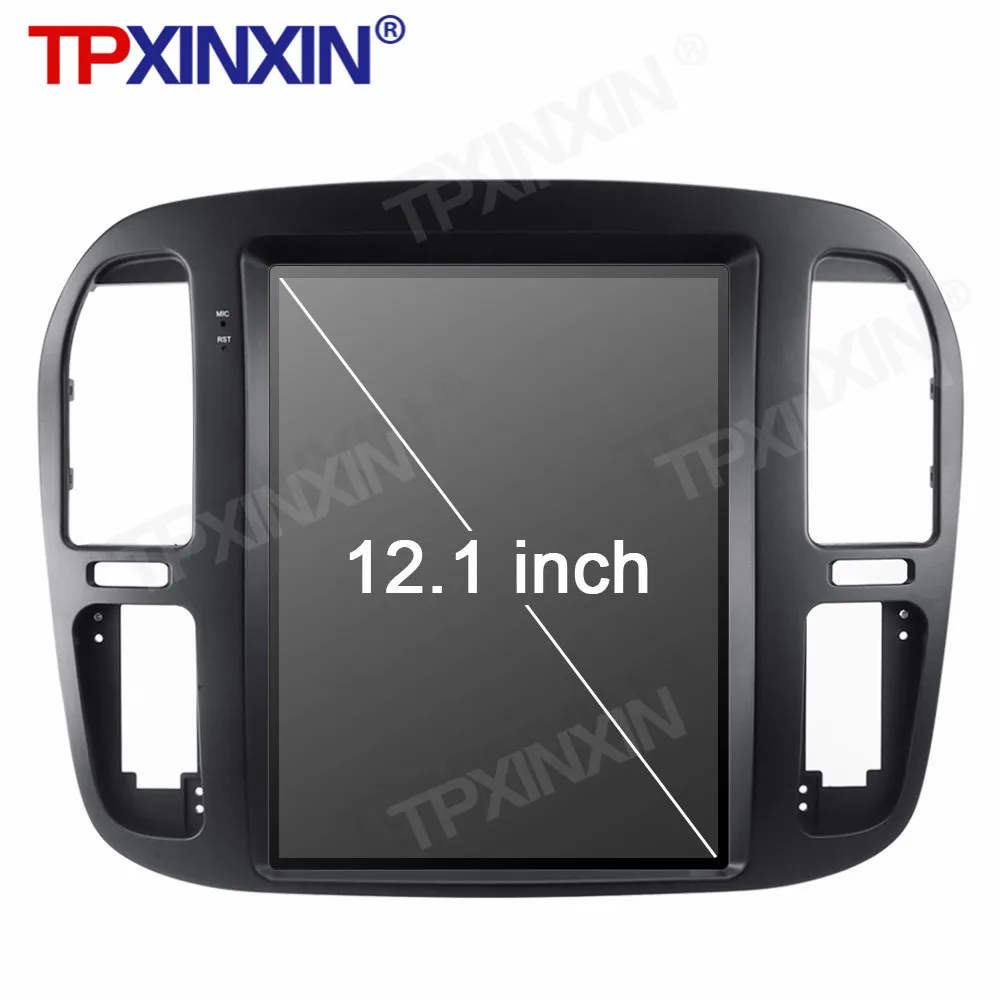 

PX6 IPS Android 9,0 4 + 128G Tesla Стиль Автомобильная магнитола для Toyota Land Cruiser LC100 1998-2002 GPS Navi Стерео автомагнитолы DSP Carplay