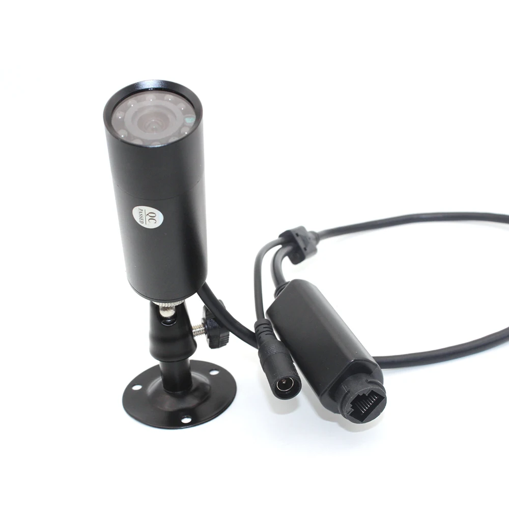 1080P HD PoE Camera Mini Bullet Waterproof Infrared IR Camera 940nm Invisible P2P Web IP Camera Network Video Surveillance