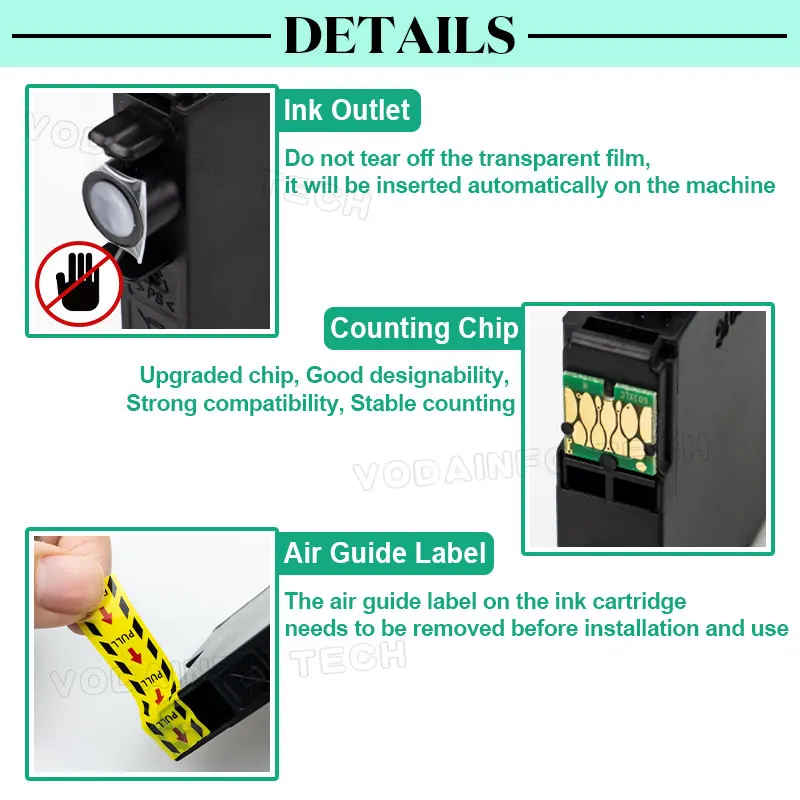 603XL T603XL Compatible Ink Cartridges For Epson XP-2100 XP-2105 XP-3100 XP-3105 XP-4100 XP-4105 WF-2810 WF-2830