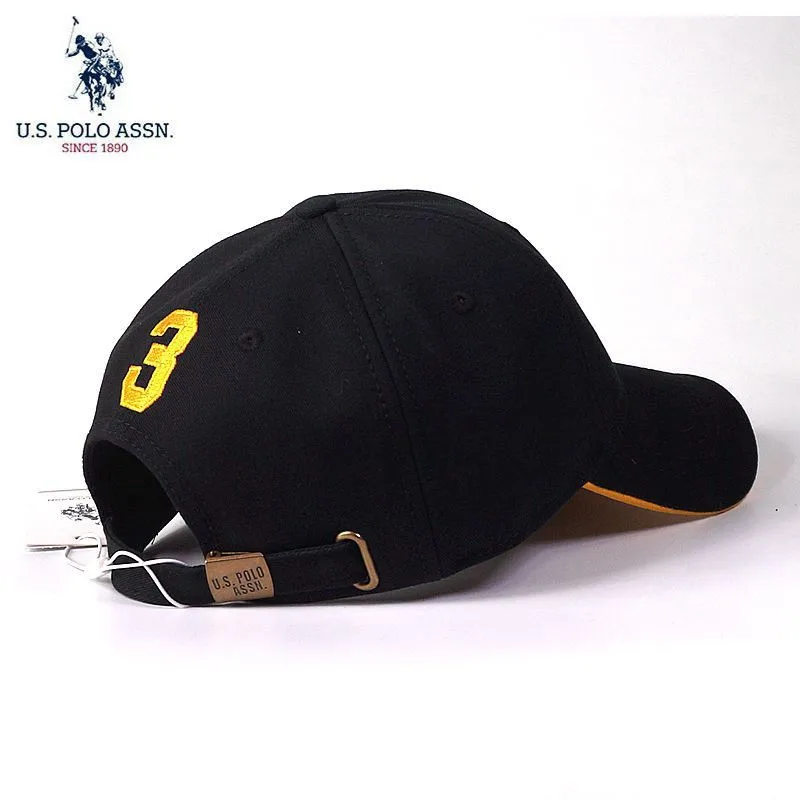 U.s. Polo Assn.2024-Casquettes de Baseball pour Couple, 6 Couleurs, Broderie Standard, Coton, Chapeaux Réglables, Hommes et Femmes, Nouvelle