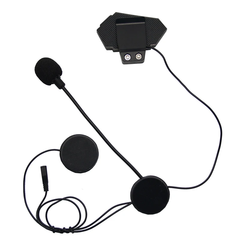 Motorcycle Bluetooth Compatible 4.2 Helmet intercom Wireless hands-free telephone Call Anti-interference Interphone Music Player