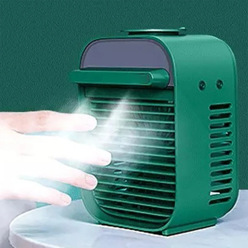 Mini ręczny chłodniczy Mini klimatyzator stacjonarny ładowanie Super cichy strumień natrysku