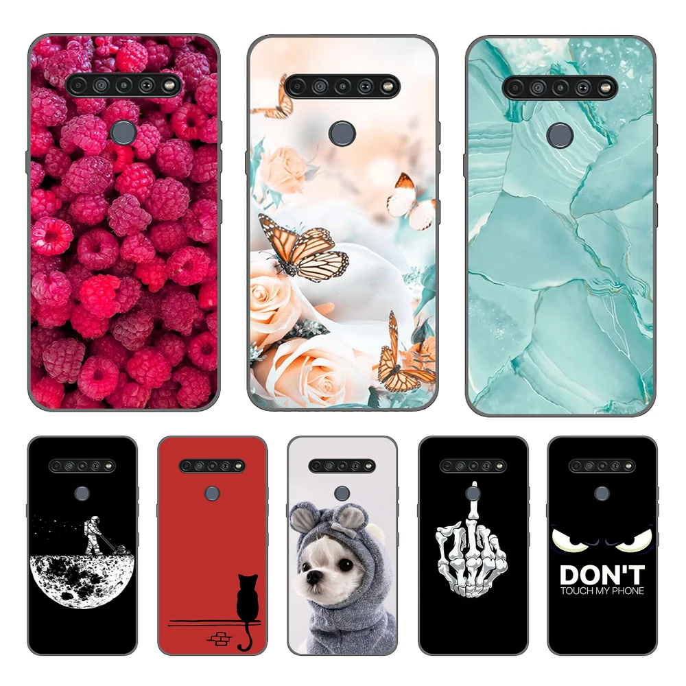 For LG K51S Case Silicone Soft TPU Back Cover for LG K61 Case Phone Cases for LG V60 ThinQ 5G coque for LG K41s Cover Fundas