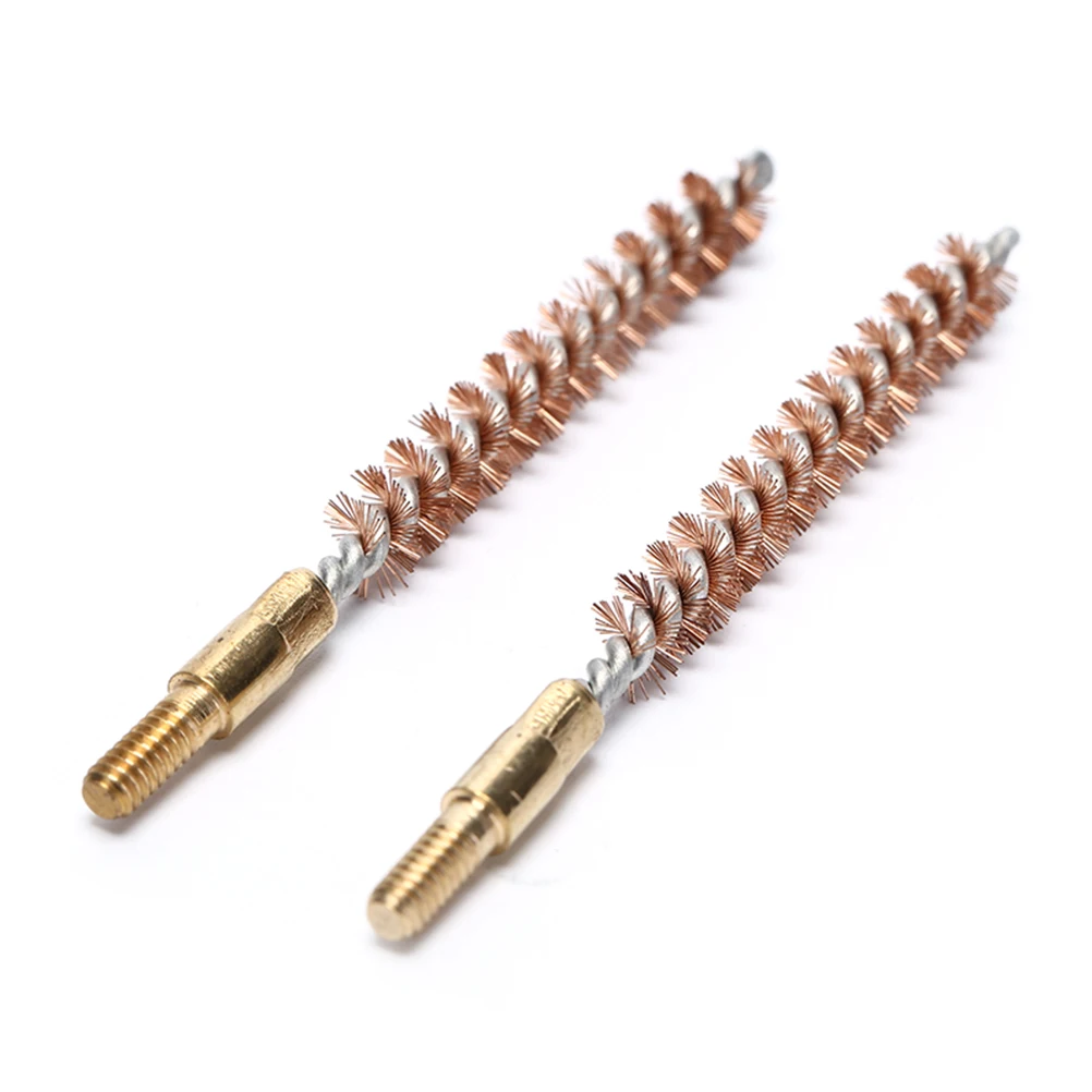 

High Quality 2pcs/lot 22.223cal Phosphor Bronze Bore Brush for Thread Pistol Rifle Shotgun Wholesale