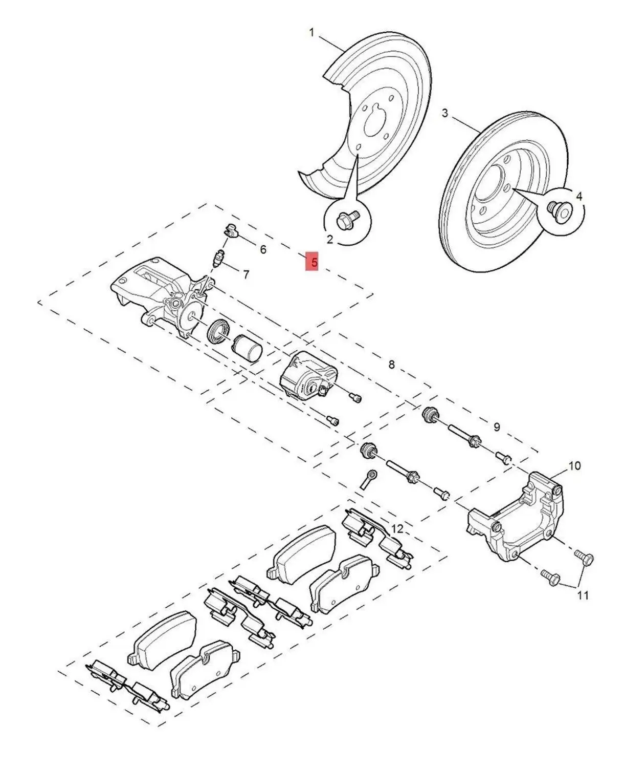 2 models Brake Caliper front / rear side for Chinese SACI ROEWE 550 MG6 750 auto car motor parts 30000120 / 10084009