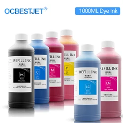 1000ML/butelka atramentu barwnikowego do drukarki atramentowej Epson D700 FUJI DX100 do drukarki atramentowej T7821 T7822 T7823 T7824 T7825 T7826 wkład wielokrotnego napełniania