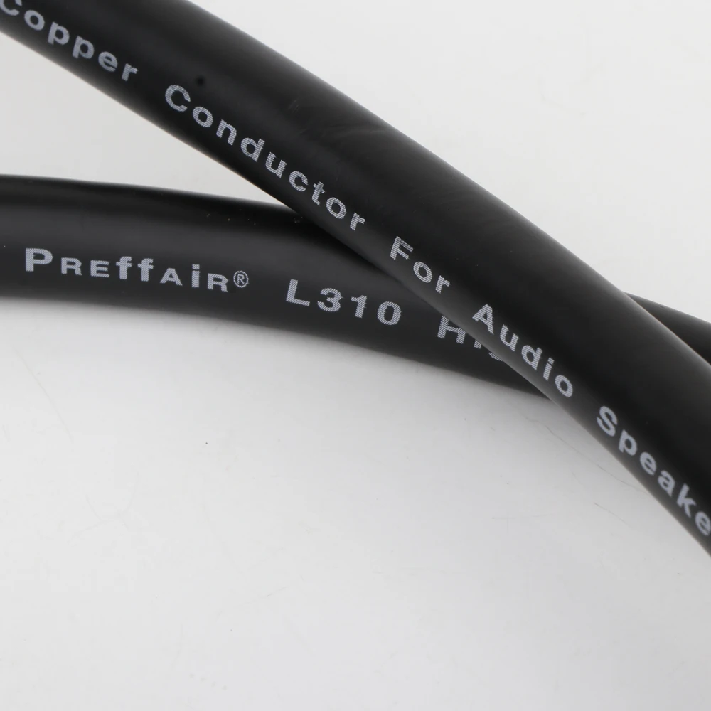 Preffair L310 99.998% Solid OFC Pure Copper Speaker cable 8 Core OFC bulk spaker cable audio extend wire audio loudspeaker cable