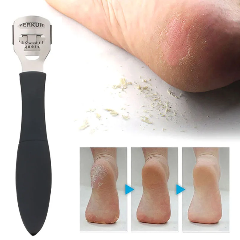 New Foot Calluses Remover Rasp File Callus Corn Cuticle Cutter Remover Shaver Foot Care Tool Skin Care Tool ABS+420 Stainless