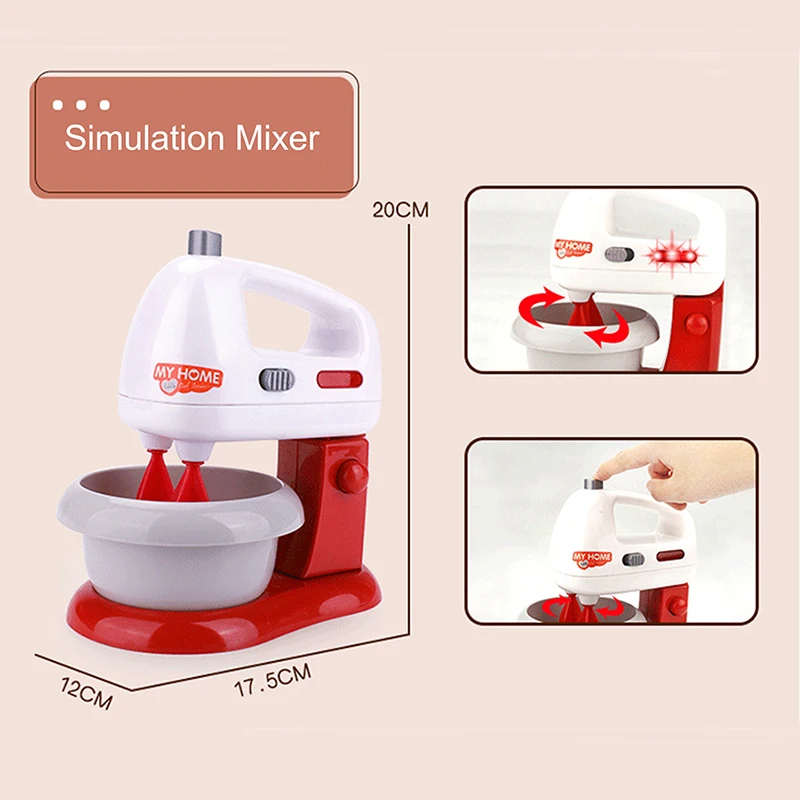 Children\'s Kitchen Toys Simulation Home Appliances Miniature Pretend Toy Set Blender Coffee Machine Toys For Children Kids Gift