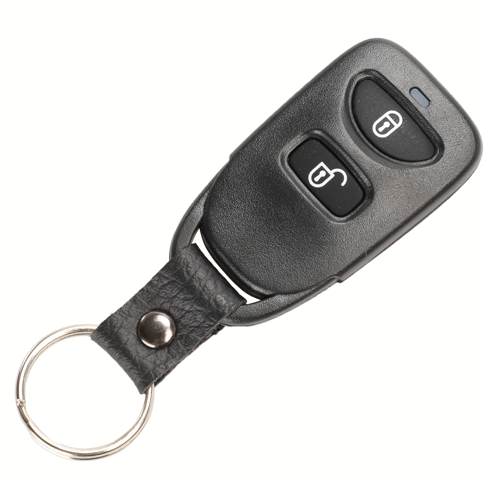 Jingyuqin 2+1Button Remote Car Key Shell Case Fob For Hyundai Kia Carens Tucson Elantra Santa FE 2005 - 2010 NO Battery Holder