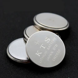Japan original 100pcs KTS CR2032 3V 220mah Lithium Battery for CMOS BIOS Computer Motherboard Power Batteries