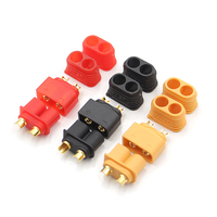 SY60 Connector Plug Male/Femal with Sheath Battery ESC Distributor Board Connector Compatible with Amass XT60 XT60H For Battery