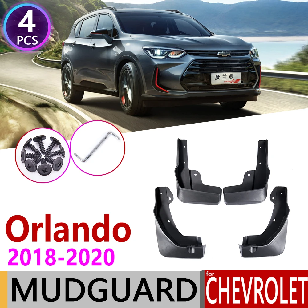 

Front Rear Car Mudflaps for Chevrolet Orlando 2018 2019 2020 Fender Mud Guard Flaps Splash Flap Mudguards Accessories 2nd 2 Gen