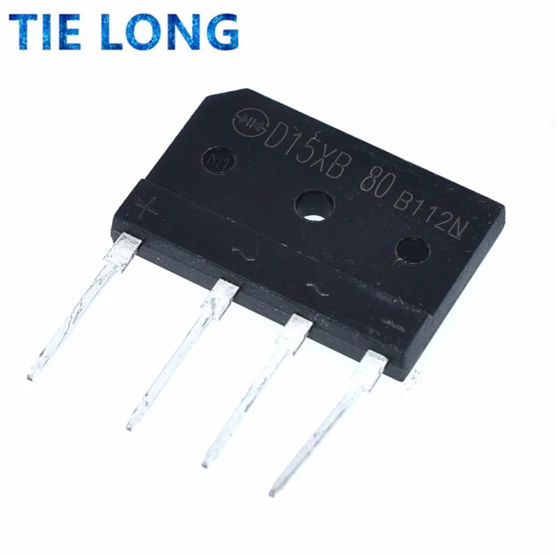 5PCS D15XB80 ZIP-4 D15XB 60 ZIP bridge rectifier D15XB80 D15XB 80