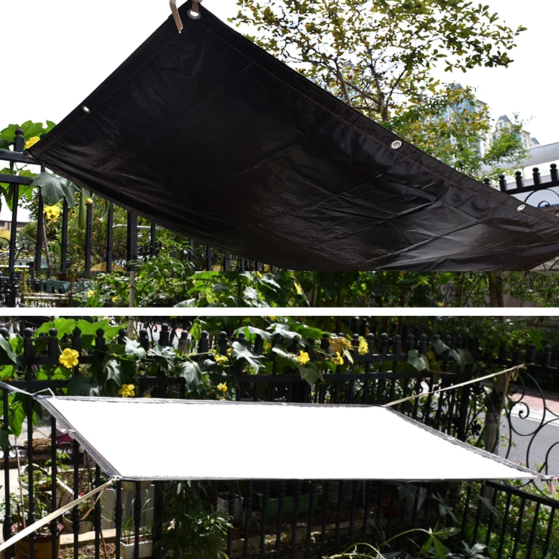 0.12mm Plastic PE Rainproof Cloth Tarpaulin Pet Dog House Garden Balcony Greenhouse Succulent Plants Keep Warm Waterproof Cloth