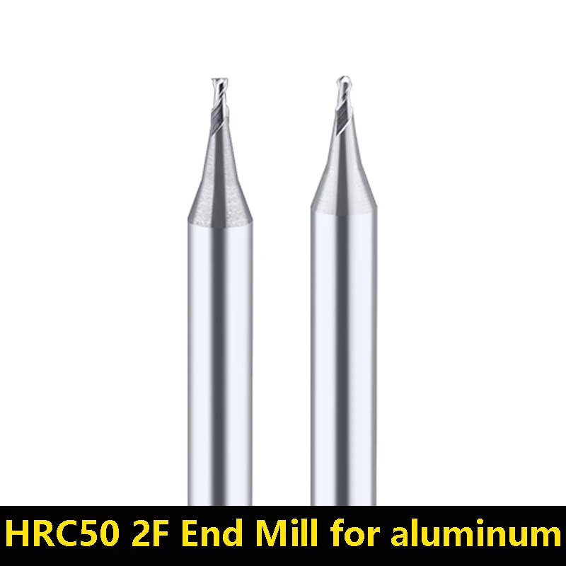 1Pcs HRC50 2F Alumi… - image