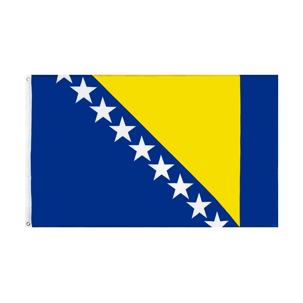 FLAGHUB 60X90 90X150cm BIH BA Bosna Hercegovina Bosnia And Herzegovina Flag For Decoration