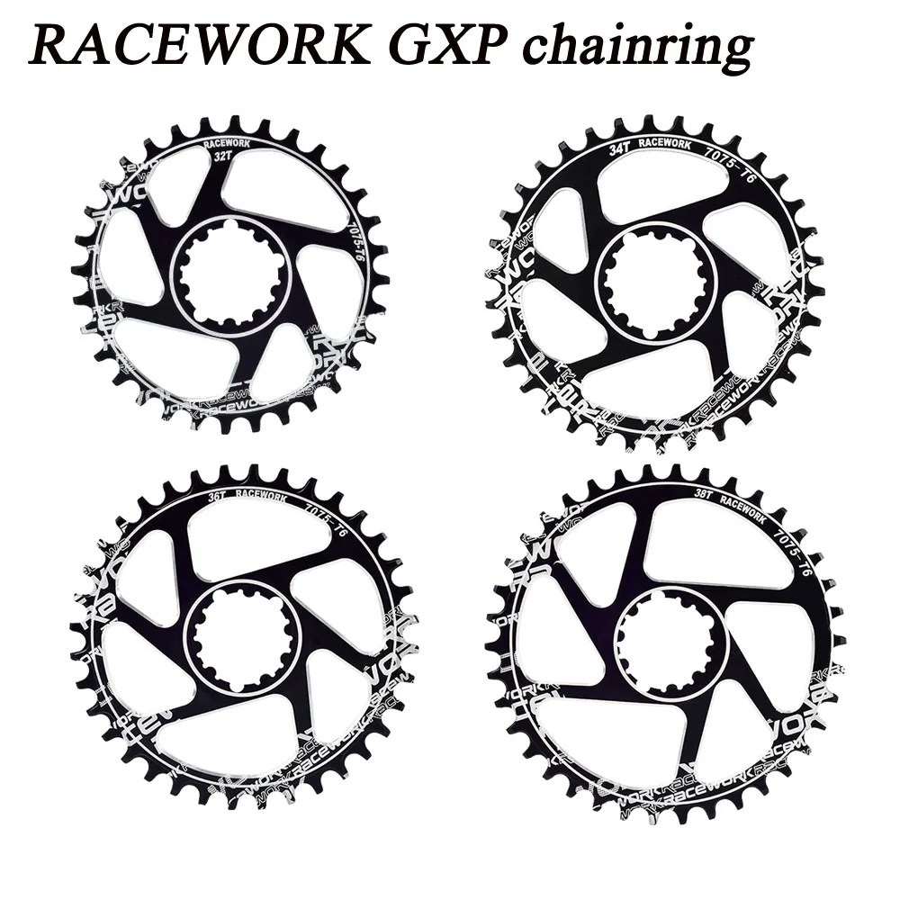 MTB Mountain Bicycle Chainring 30/32/34/36/38T Narrow Wide Chainwheel Single Speed Crankset Crank For Sram GXP XX1 X9 XO X01