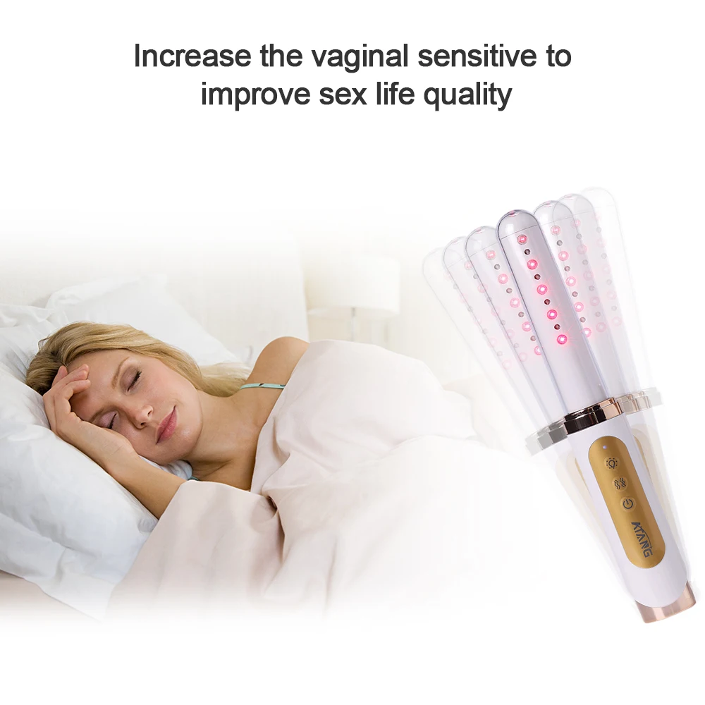 Virgin Infection Rehabilitation Equipment Cold Laser Vaginal Tighten Wand Women Health Care Erosion Treatment Home Use