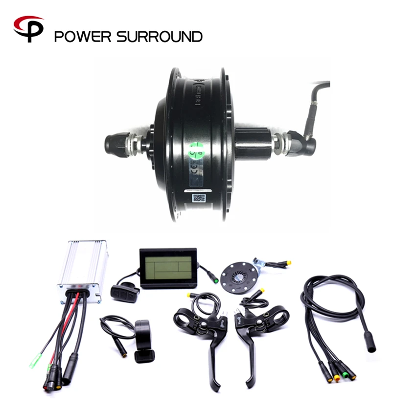 

Waterproof 48v500w Bafang Rear Cassette Electric Bike Conversion Kit Brushless Motor Wheel With Ebike System