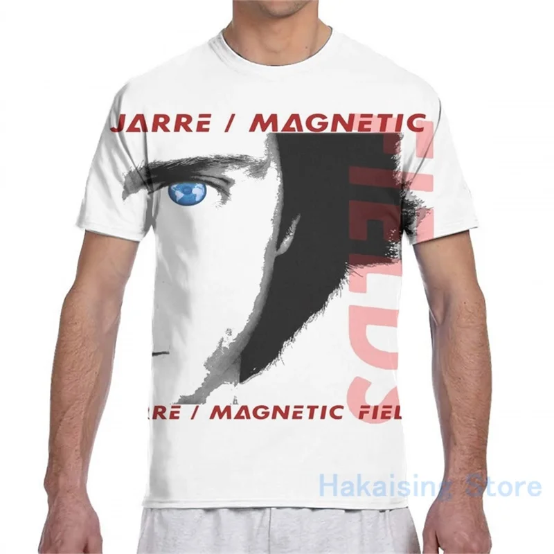 JEAN MICHEL JARRE - MAGNETIC FIELDS men T-Shirt women all over print fashion girl t shirt boy tops tees Short Sleeve tshirts