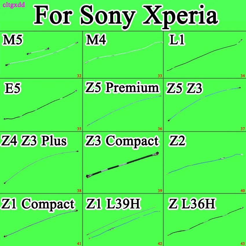 New For Sony Xperia Z L36H Z1 L39H Z2 Z3 Z4 Z5 Z5 Premium M4 M5 L1 E5 Z Ultra XL39H WIFI Antenna Signal Flex Cable Repair Parts