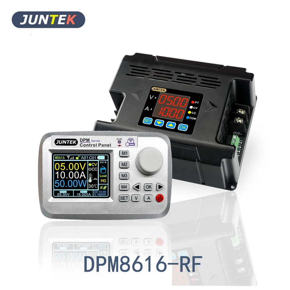 JUNTEK DPM8616-RF 60V16A Remote control Programmable DC DC digital adjustable Step Down voltage Power Supply Buck converter