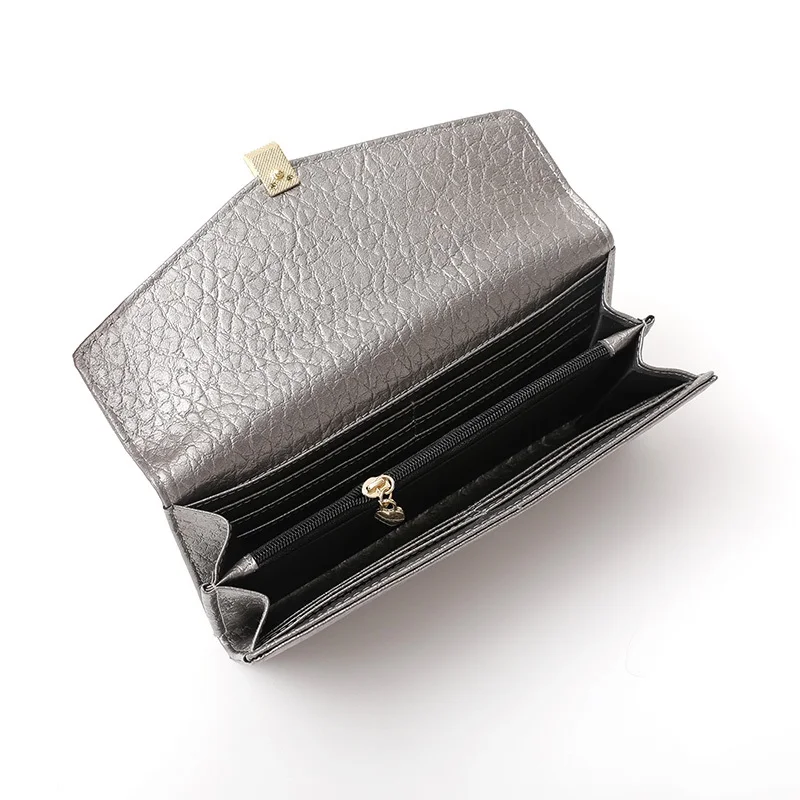 genuine leather wallet women long womens leather purses solid women wallets real leather woman clutch wallet